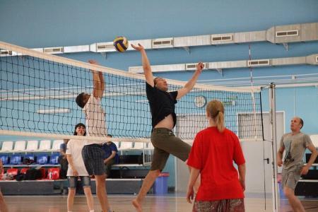 Небесная Ярмарка-2016. Утренний полёт отменен. Все на товарищеский матч по волейболу