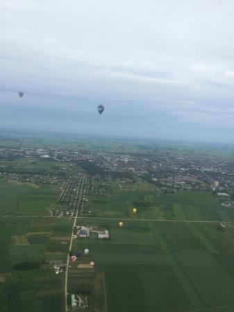 Сборная России прибыла на 3-й Чемпионат мира по воздухоплавательному спорту среди молодежи