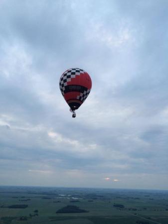 Первый спортивный полет 3-го Чемпионата мира по воздухоплавательному спорту среди молодежи