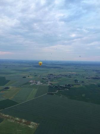 Первый спортивный полет 3-го Чемпионата мира по воздухоплавательному спорту среди молодежи