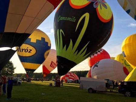 Состоялись первые два спортивных полёта 2-го Чемпионата мира по воздухоплавательному спорту среди женщин