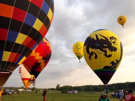 Состоялись первые два спортивных полёта 2-го Чемпионата мира по воздухоплавательному спорту среди женщин