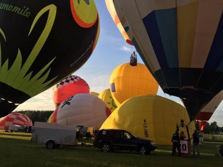 Состоялись первые два спортивных полёта 2-го Чемпионата мира по воздухоплавательному спорту среди женщин