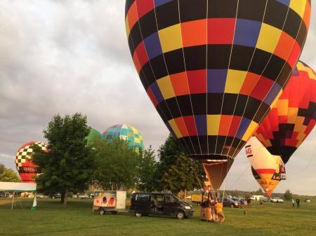 Состоялись первые два спортивных полёта 2-го Чемпионата мира по воздухоплавательному спорту среди женщин