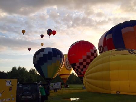 Состоялись первые два спортивных полёта 2-го Чемпионата мира по воздухоплавательному спорту среди женщин