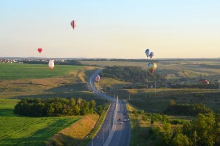 Аэростаты над Белгородом