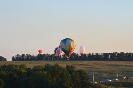 Аэростаты над Белгородом