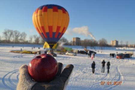 Яблоки на снегу 2017. Великие Луки