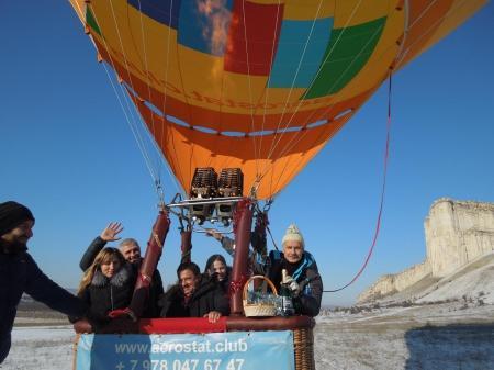 Яблоки на снегу 2017. Крым
