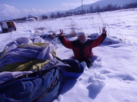 Яблоки на снегу 2017. Банско