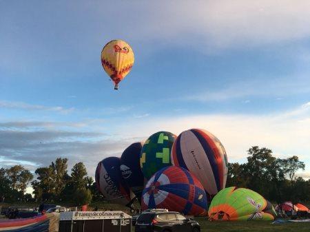 Аэростаты стартовали из крепости