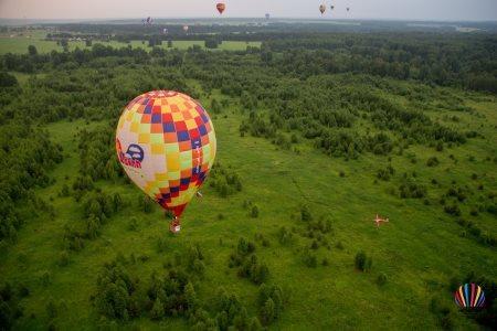 Продолжаются спортивные полеты аэростатов на «Небесной ярмарке»