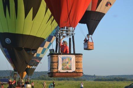 За пять полетов пилоты аэростатов на Небесной ярмарке выполнили 25 заданий