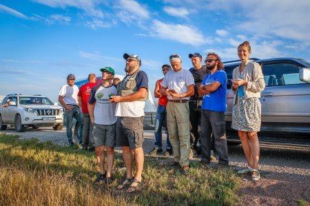 Первый спортивный полет в рамках XXII фестиваля воздухоплавания "Воздушное братство"