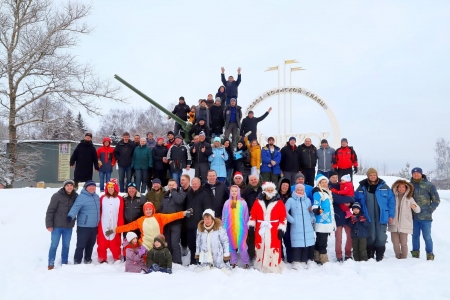 "Яблоки на снегу" 2019. Дмитров