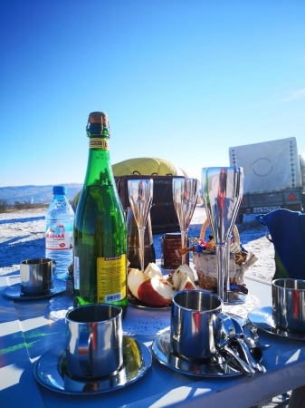 "Яблоки на снегу". Ставропольский край