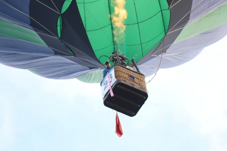 Третий спортивный полет в фотографиях Игоря Шелапутина и Николая Рябцева