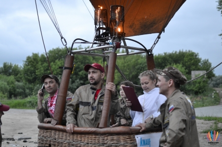 На «Небесной ярмарке» состоялось два спортивных полета