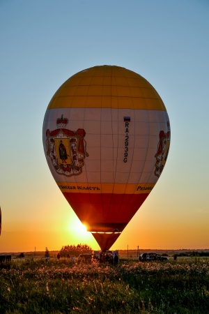 Второй спортивный полет XV Кубка России по воздухоплаванию