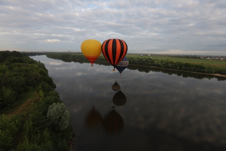 Четвертый спортивный полет XV Кубка России в Рязани