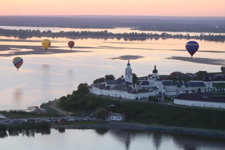 Казань. Второй, вечерний полёт