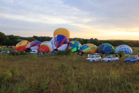 Второй спортивный полет. 19 августа. Вечер.