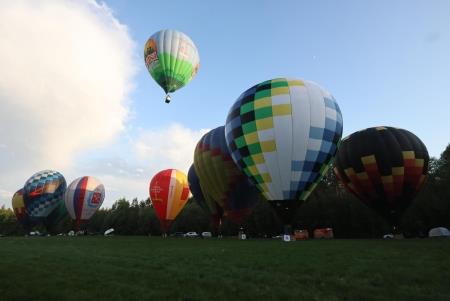 Чемпионат Ленинградской области по воздухоплавательному спорту. Первый вечерний