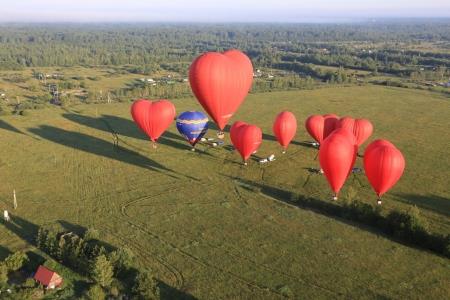 Фестиваль сердец: утренний полёт 9 июля