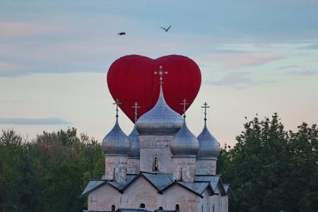 Фестиваль сердец: вечерний полёт 8 июля глазами Николая Рябцева