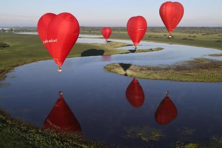 Фестиваль сердец: утренний полёт 9 июля глазами Николая Рябцева