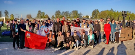 Выстроились в клин: как стартовал Фестиваль воздухоплавания «Город на ладони»