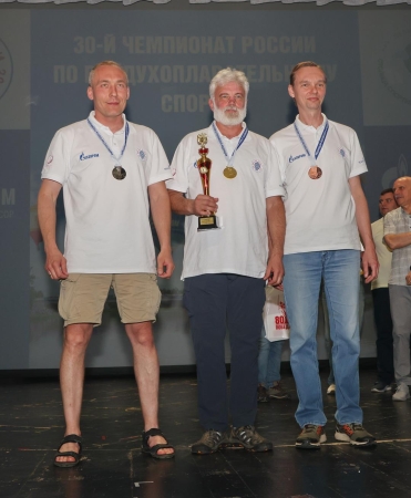 Церемония награждения победителей 29–й Международной встречи воздухоплавателей в Великих Луках