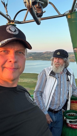 Федор Конюхов над Свиягой, Татарстан