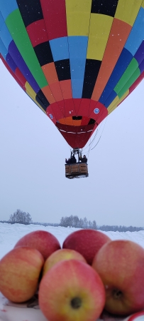 Кузбасские Яблоки на снегу