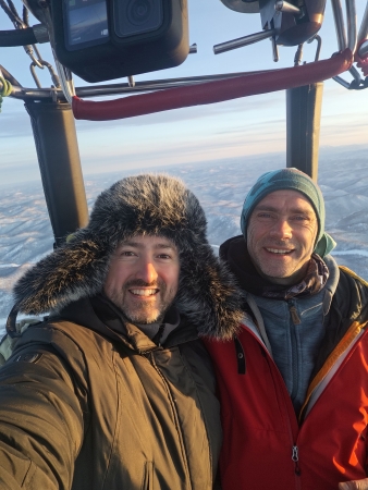 Набрали высоту и радуемся, что есть направление и скорость