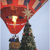 21-я Рождественская воздухоплавательная фиеста "Яблоки на снегу"